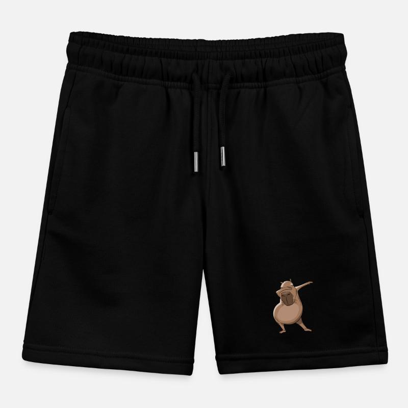 Don't worry be Capy - Capybara dabbing Kinder Organic Joggingshorts Mini Bolter von Stanley/Stella