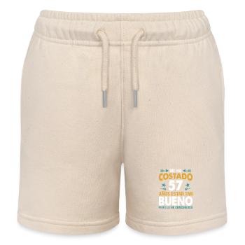 ME HA COSTADO 57 AÑOS ESTAR TAN BUENO - Short de jogging enfant bio Stanley/Stella - écru doux - Devant
