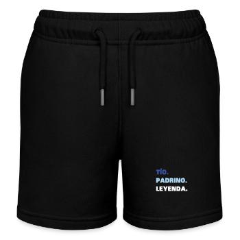 Onkel Pate Legende - Kinder Organic Joggingshorts Mini Bolter von Stanley/Stella - Schwarz - Vorne
