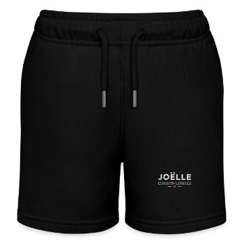 Humor Joëlle Limited Edition Frau Name Joëlle - Kinder Organic Joggingshorts Mini Bolter von Stanley/Stella - Schwarz - Vorne