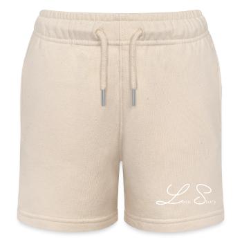 Lovestory (weiß) - Kinder Organic Joggingshorts Mini Bolter von Stanley/Stella - Natur - Vorne