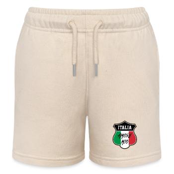 Italie - Short de jogging enfant bio Stanley/Stella - écru doux - Devant