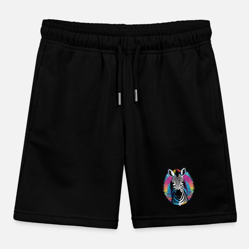 Zebra Kinder Organic Joggingshorts Mini Bolter von Stanley/Stella