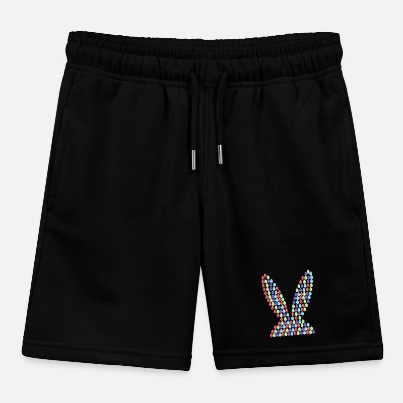 Easter | Easter Bunny | Easter Eggs | Picture in Picture Kids Organic Sweat Shorts by Stanley/Stella
