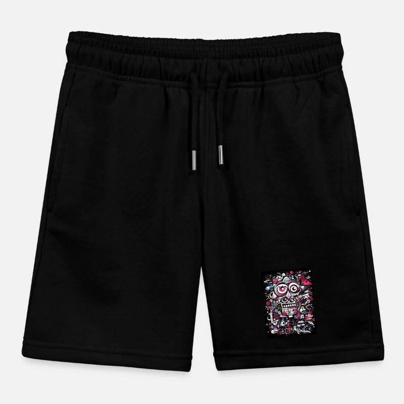 [MB] Imaginative monkey view Kids Organic Sweat Shorts by Stanley/Stella