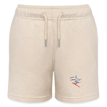 Abstrakt kleiden Abstrakter Kleidungsstil - Kinder Organic Joggingshorts Mini Bolter von Stanley/Stella - Natur - Vorne