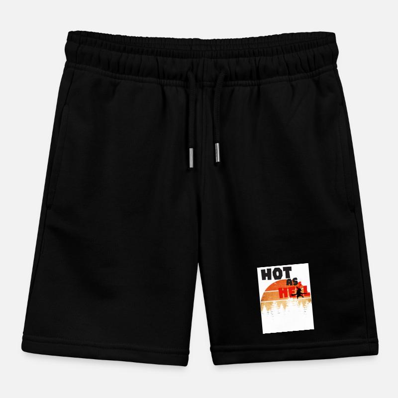 Chaud comme l’enfer. Chaud comme l’enfer. Short de jogging enfant bio Stanley/Stella