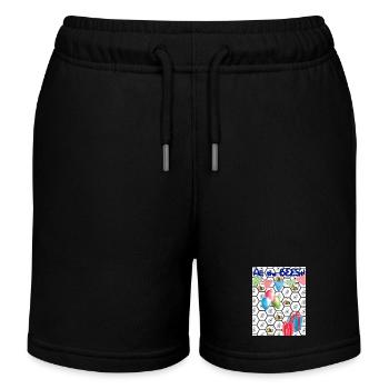 All the Best! - Kids Organic Sweat Shorts by Stanley/Stella - black - Front