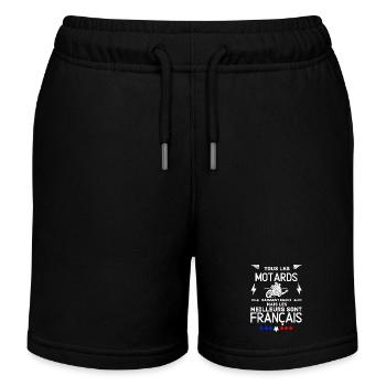 DIE BESTEN BIKERINNEN SIND BELGIER - Kinder Organic Joggingshorts Mini Bolter von Stanley/Stella - Schwarz - Vorne