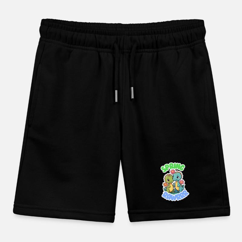FRÜHLING RAWRRR Kinder Organic Joggingshorts Mini Bolter von Stanley/Stella