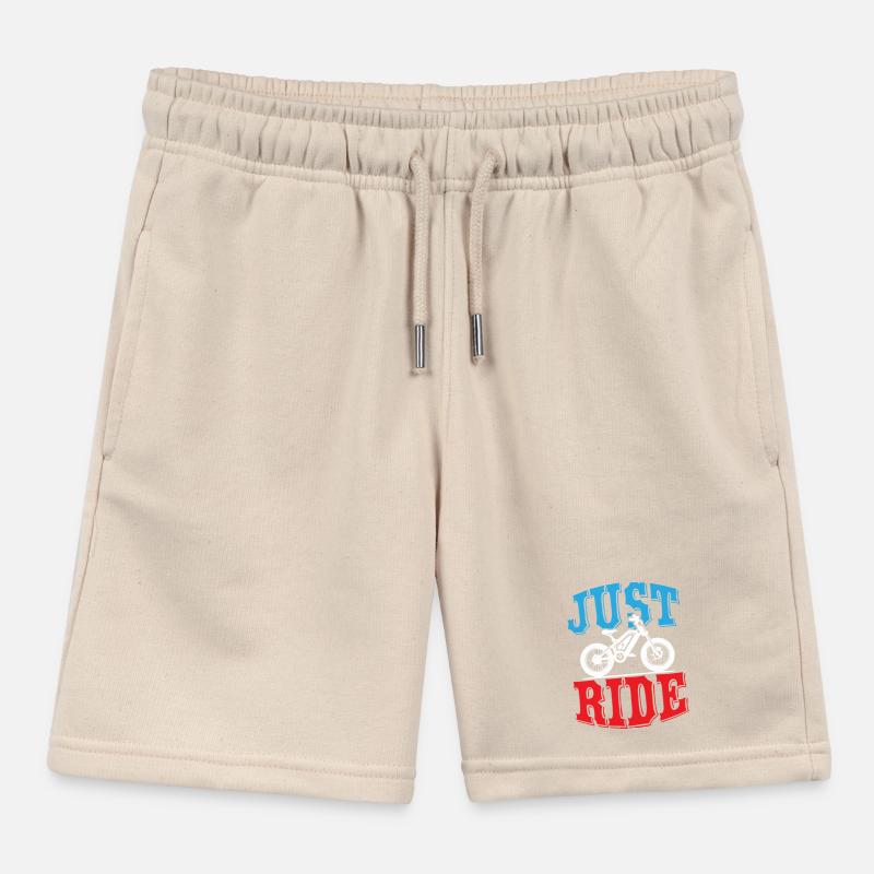 Roulez simplement en vélo électrique Short de jogging enfant bio Stanley/Stella