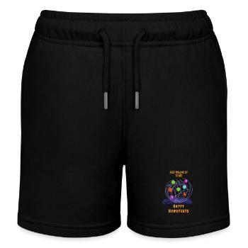 Joyeuses Fêtes Tumbleweed - Short de jogging enfant bio Stanley/Stella - noir - Devant