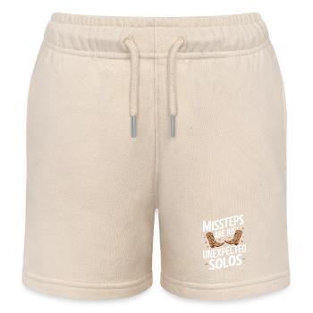 Line Dancing Tanzen Tänzer - Kinder Organic Joggingshorts Mini Bolter von Stanley/Stella - Natur - Vorne
