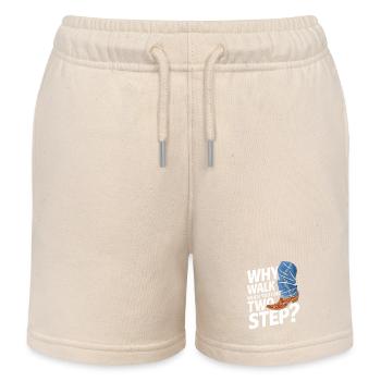 Line Dancing Tanzen Tänzer - Kinder Organic Joggingshorts Mini Bolter von Stanley/Stella - Natur - Vorne