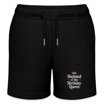 Mari, Conjoint, Famille, Mariage - Short de jogging enfant bio Stanley/Stella - noir - Devant