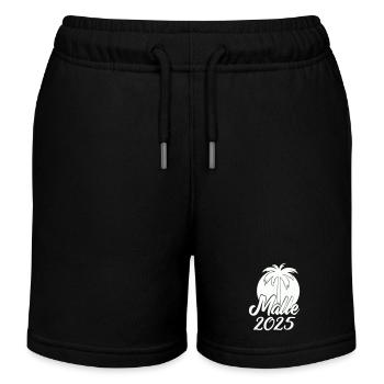 MALLE 2025 - Kids Organic Sweat Shorts by Stanley/Stella - black - Front