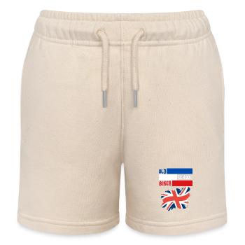 MOTARD DE LA VIEILLE ÉCOLE ROYAUME-UNI - Short de jogging enfant bio Stanley/Stella - écru doux - Devant