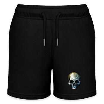Crâne - Short de jogging enfant bio Stanley/Stella - noir - Devant