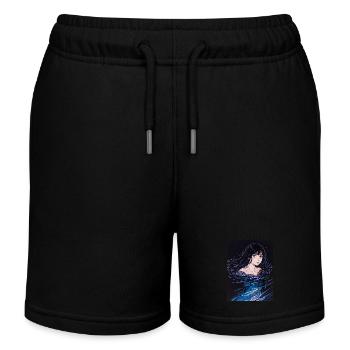Lamentation des marées - Short de jogging enfant bio Stanley/Stella - noir - Devant