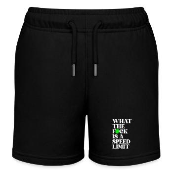 Voiture - Short de jogging enfant bio Stanley/Stella - noir - Devant