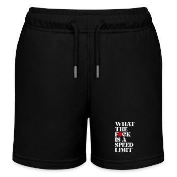Auto - Kinder Organic Joggingshorts Mini Bolter von Stanley/Stella - Schwarz - Vorne