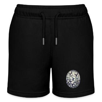 Iris-Fee - Kinder Organic Joggingshorts Mini Bolter von Stanley/Stella - Schwarz - Vorne