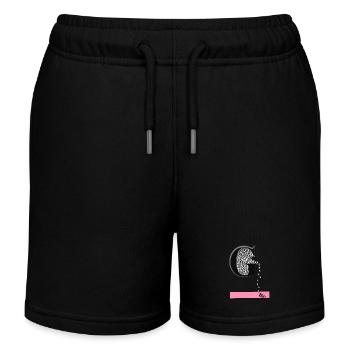 Gone in motion past lost - Kids Organic Sweat Shorts by Stanley/Stella - black - Front