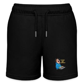 Bugfixer Power: Dein Superhelden-Skill! - Kinder Organic Joggingshorts Mini Bolter von Stanley/Stella - Schwarz - Vorne