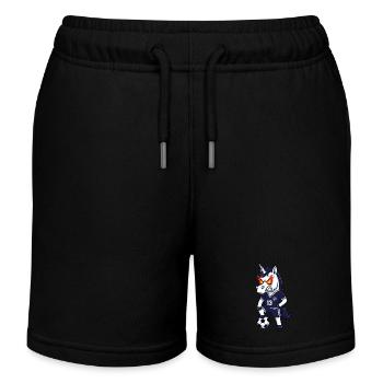 Angry Unicorn Football Fan Jersey 13 - Short de jogging enfant bio Stanley/Stella - noir - Devant
