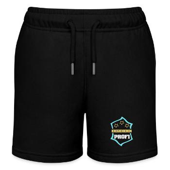 Beruf Erzieherin - Kinder Organic Joggingshorts Mini Bolter von Stanley/Stella - Schwarz - Vorne