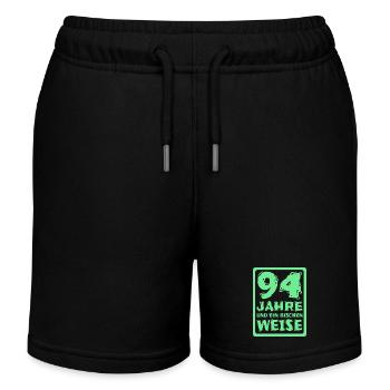 Proverbe 94 - Short de jogging enfant bio Stanley/Stella - noir - Devant