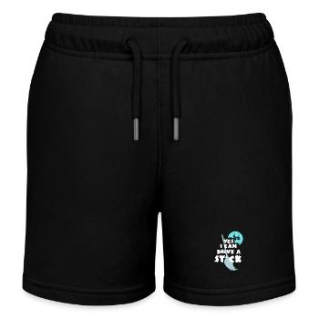 Hexe Halloween - Kinder Organic Joggingshorts Mini Bolter von Stanley/Stella - Schwarz - Vorne