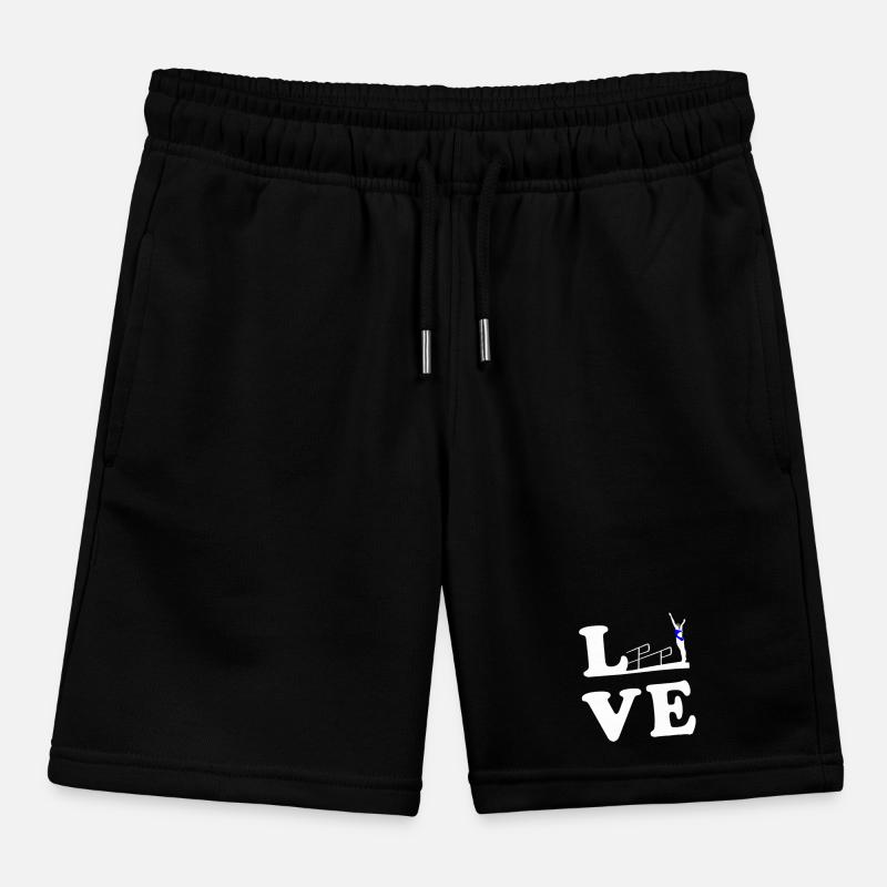 Plongée Plongée Plongée LOVE Short de jogging enfant bio Stanley/Stella