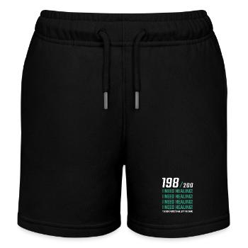 Ich brauche einen heilenden Gamer - Kinder Organic Joggingshorts Mini Bolter von Stanley/Stella - Schwarz - Vorne