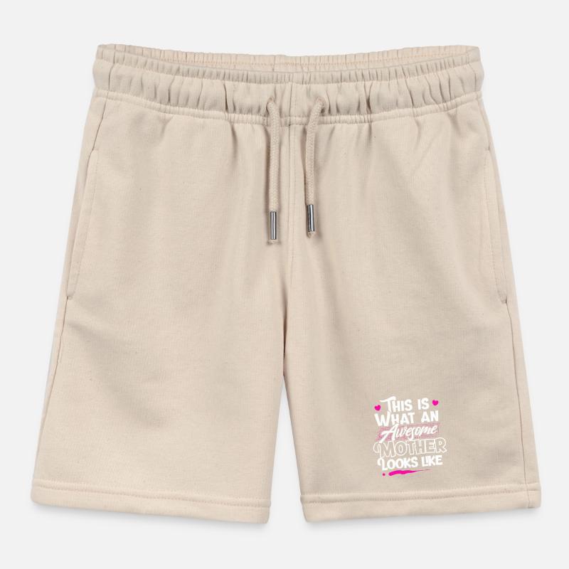 Maman Mère Short de jogging enfant bio Stanley/Stella