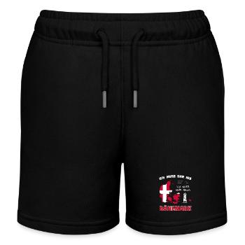 Dänemark Reisetraum mit Leuchtturm - Kinder Organic Joggingshorts Mini Bolter von Stanley/Stella - Schwarz - Vorne