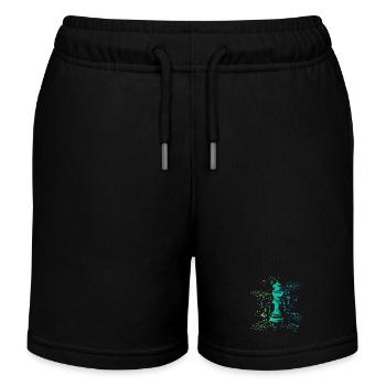 King Chess Symbol Couleurs Blast Club Logo - Short de jogging enfant bio Stanley/Stella - noir - Devant