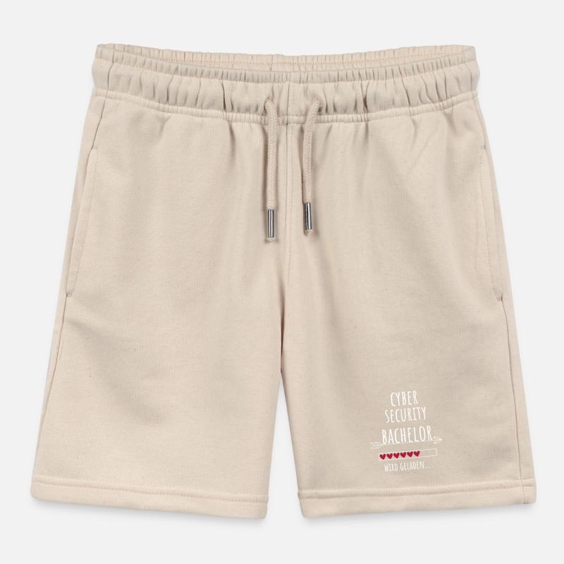 Cyber Security Bachelor Studium Geschenk Kinder Organic Joggingshorts Mini Bolter von Stanley/Stella