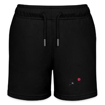 Among the Stars - Kinder Organic Joggingshorts Mini Bolter von Stanley/Stella - Schwarz - Vorne