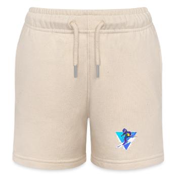 Ski - Short de jogging enfant bio Stanley/Stella - écru doux - Devant