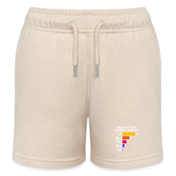 Warum ich beim Handball verliere Handball - Kinder Organic Joggingshorts Mini Bolter von Stanley/Stella - Natur - Vorne