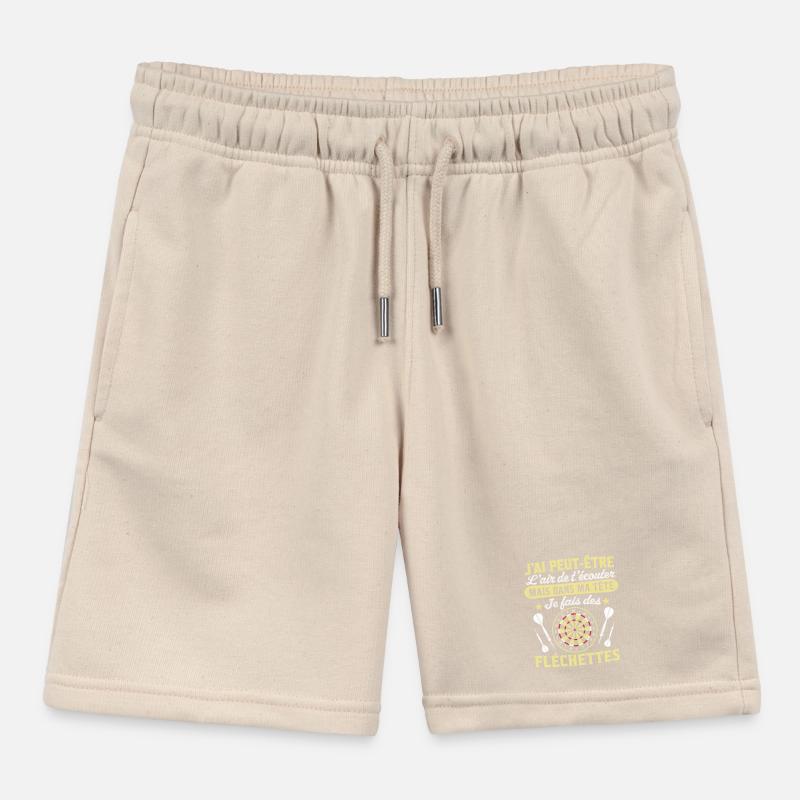  joue aux fléchettes Short de jogging enfant bio Stanley/Stella