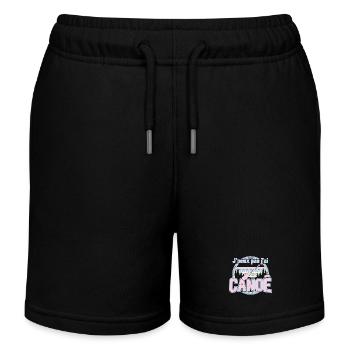 J'peux pas j'ai CANOË pastel - Short de jogging enfant bio Stanley/Stella - noir - Devant