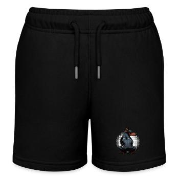 Doberman Doberman Owner Doberman Lovers - Kids Organic Sweat Shorts by Stanley/Stella - black - Front