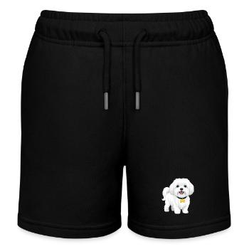 Malteser - Kinder Organic Joggingshorts Mini Bolter von Stanley/Stella - Schwarz - Vorne