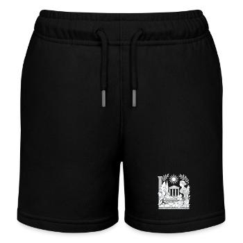  Antike Griechische Mythologie - Kinder Organic Joggingshorts Mini Bolter von Stanley/Stella - Schwarz - Vorne