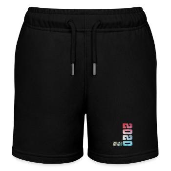 6. Geburtstag Limited Edition 2020 – Jahrgang 2020 - Kinder Organic Joggingshorts Mini Bolter von Stanley/Stella - Schwarz - Vorne