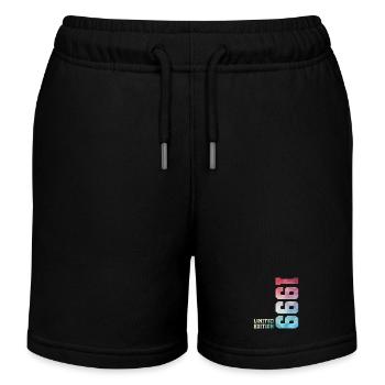 27. Geburtstag Limited Edition 1999 Jahrgang 1999 - Kinder Organic Joggingshorts Mini Bolter von Stanley/Stella - Schwarz - Vorne