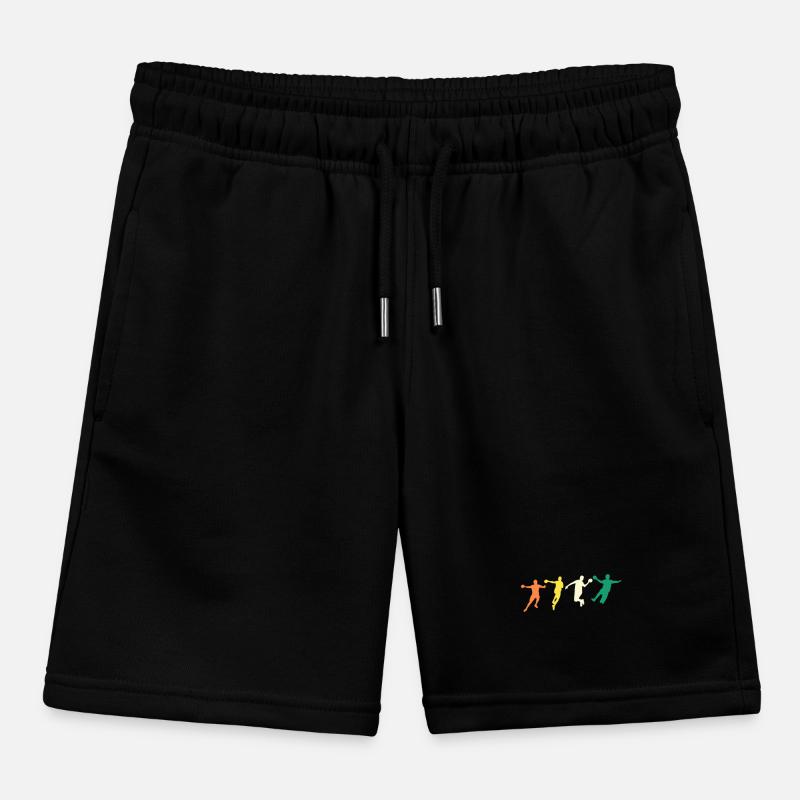 Handball Players Evolution Handball Kids Organic Sweat Shorts by Stanley/Stella