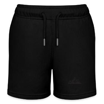 Berg Symbol Alpen - Kinder Organic Joggingshorts Mini Bolter von Stanley/Stella - Schwarz - Vorne